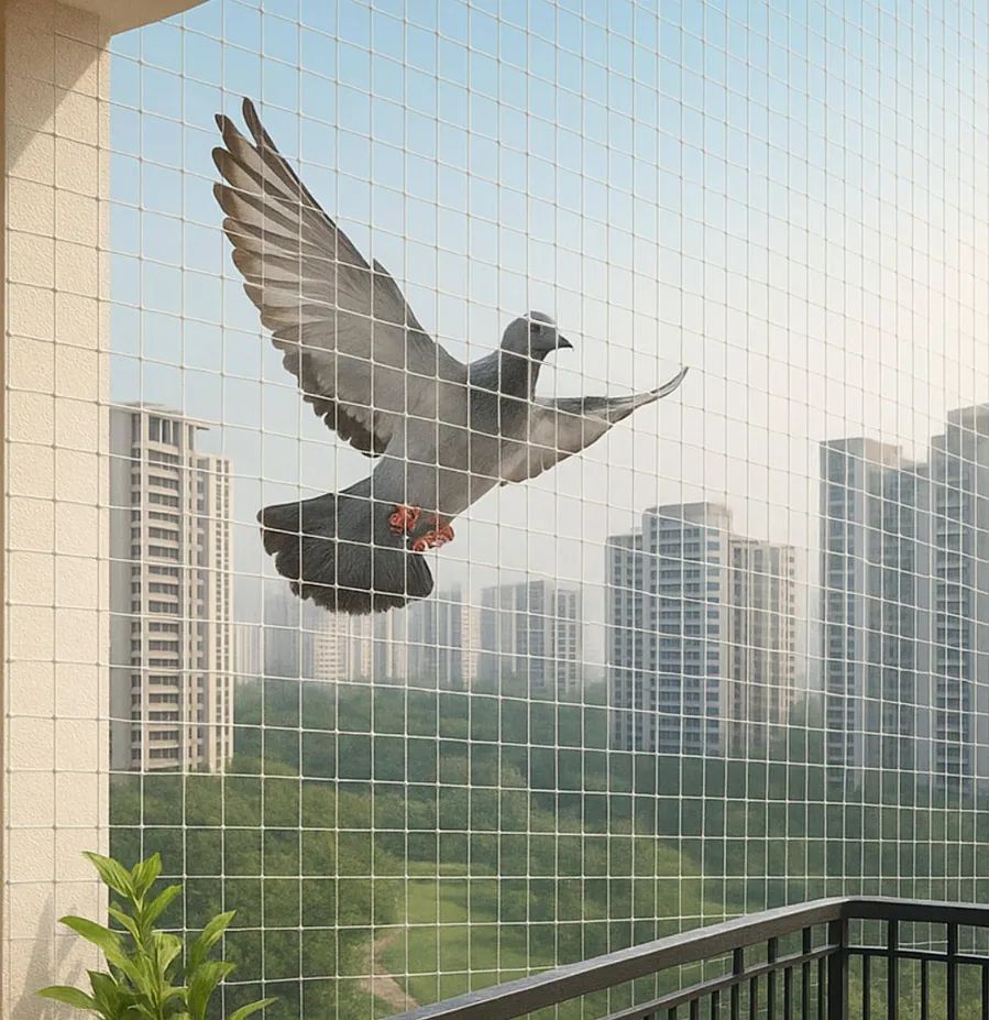 Anti Bird Net Installation